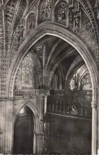 Espagne: 1957: Carte de visite de Séville à Vienne