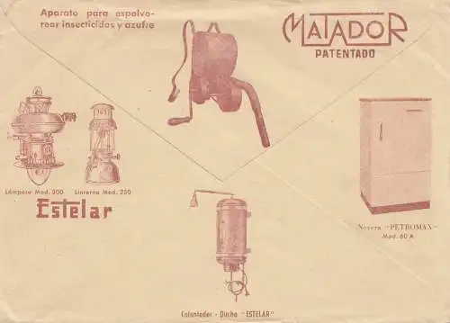 Spanien: 1958: Barcelona nach Bevensen, Kühlschrank