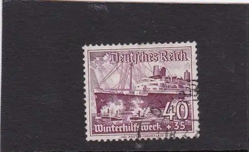 Deutsches Reich: MiNr. 659x, gestempelt, BPP Signatur