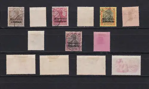 Maroc: numéro 7-19, cacheté.