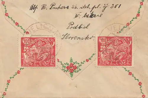 République tchèque: Lettre de Verlicna à Halle