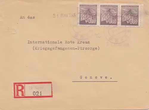 République tchèque: 1945: recommandé pour Genève.