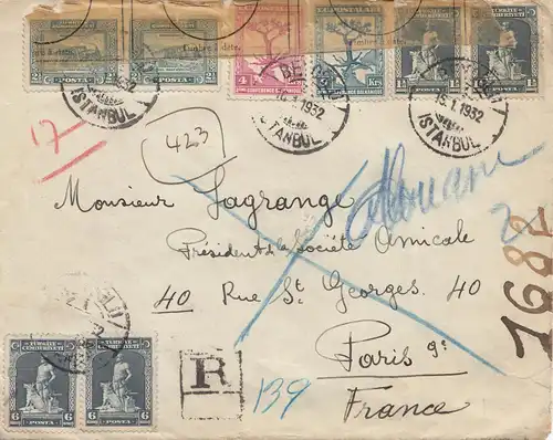 Turquie: 1932: Enregistrer Istanbul à Paris, ouvert