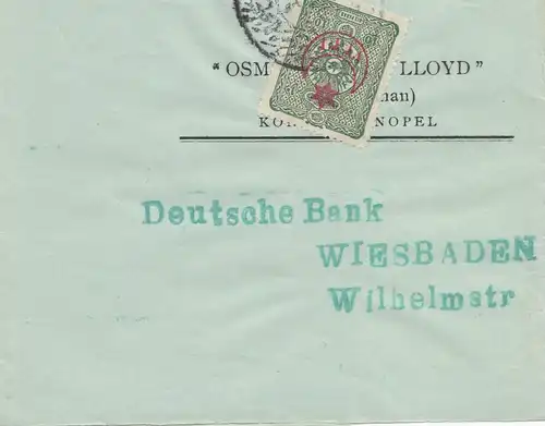 1916: Streifband nach Wiesbaden