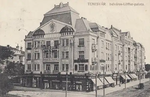 Hongrie: 1915: AK Temesvar vers la Belgique