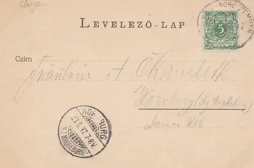 Hongrie: 1897: Carte de vue Debreczen