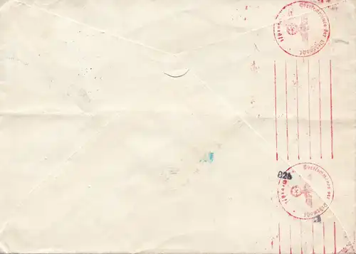 Ungarn: 1941: Brief nach Wien, MeF, Zensur