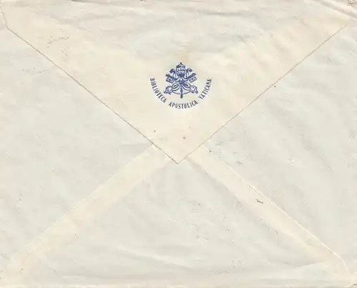 Vatican: 1937: Lettre à Tübingen