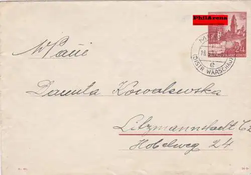 GG: Affaire complète U2/01 de Minsk/Varsovie