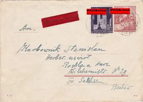 GG: Ganzsache U2/01 Eilboten Jaworow