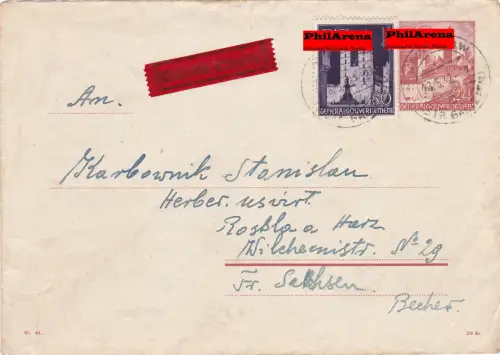 GG: Ganzsache U2/01 Eilboten Jaworow