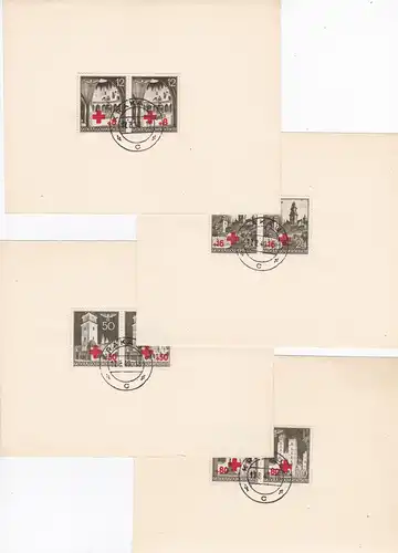 GG: carte commémorative privée complète, Cracovie cachetée, 1940, rarement sans cachet spécial
