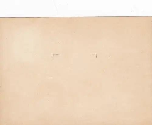 GG: carte commémorative officielle G6, blanc avec angle d'inclinaison pour la marque, seulement connue