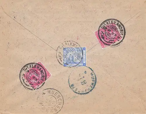 Egypte/Egypte: Inscrivez-vous à Alexandrie 1903 à Munich