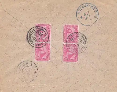 Egypte: 1903: Inscrivez-vous à Alexandrie pour Munich