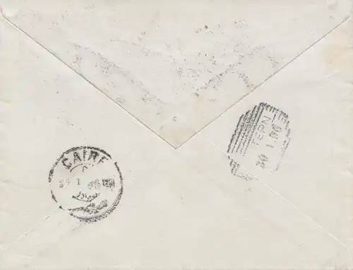 Égypte/Egypte: 1896: affaire entière Helouan