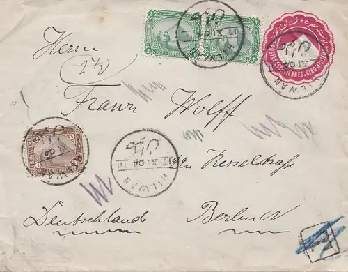 Égypte/Egypte: 1904: Hilwan à Berlin