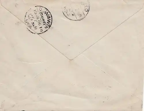 Égypte/Egypte: 1906: entier comme mono-disque de Bennha