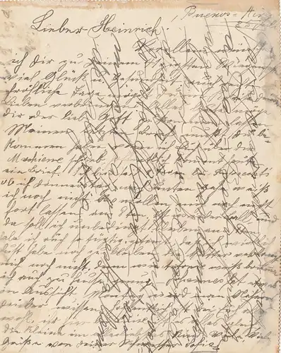 Argentine: 1898: Cartes de Buenos Aires