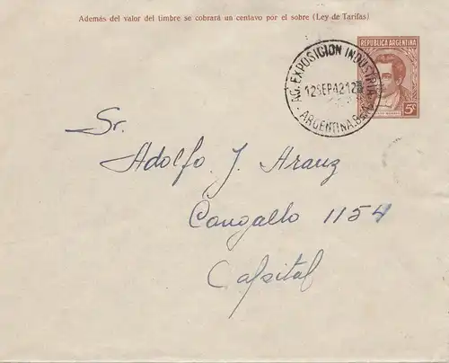 Argentine: 1942: Lettres complètes Messe