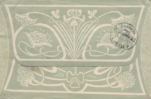 Argentine: 1906: Lettre à Berlin.