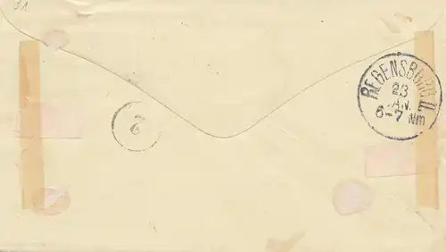 Argentine: 18xx entier après Ratisbonne