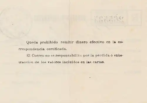 Argentine: 1940: Lettre recommandé Correos Y Telegrafos