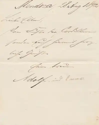 Argentine: 1892: Tout ce qui est arrivé à Eutin