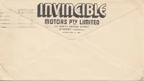 Australie: 1940: Sydney à New Haven, moteur marin