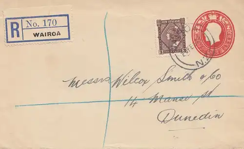 Australie: 1937: Tout ce qui est enregistré à Dunedin
