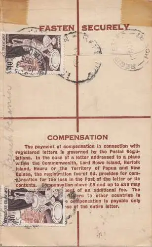 Australie: 1935: Registered Randwick to Tasmania/Hobart Lotteries