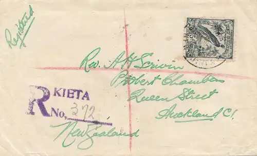 Australie: Nouvelle Guinée, Kieta to Auckland