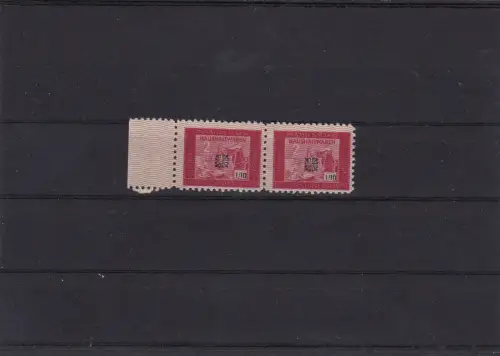 Generalgouvernement (GG) 2 Punkte Haushalt mit Überdruck, selten - Prämien