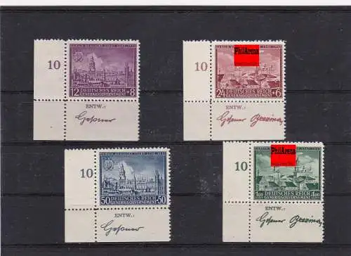 Generalgouvernement (GG) LUBLIN, postfrisch  Eckrand. Entwerfer E3