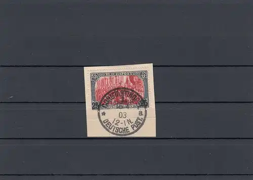 Turquie: Min. 23I / II, cachet Constantinople, BPP Attest