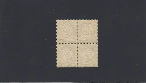 DR: MiNr. 17a, Viererblock, postfrisch, BPP Attest