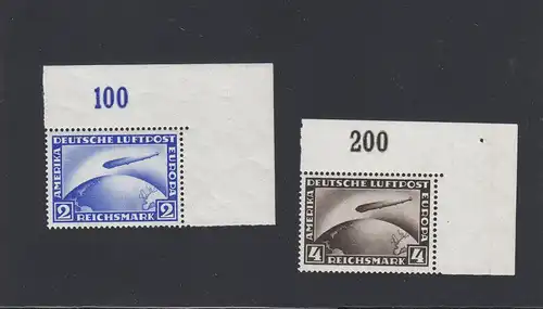 Deutsches Reich: MiNr. 423-424, postfrisch, Eckrand