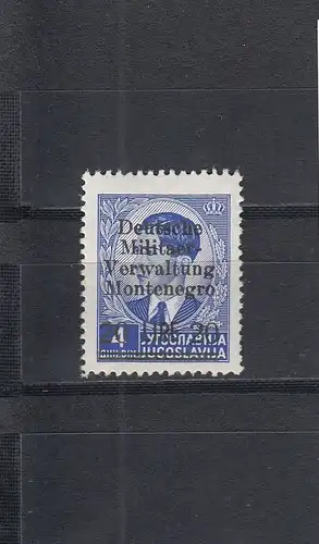 Montenegro: MiNr. 9 IV, postfrisch