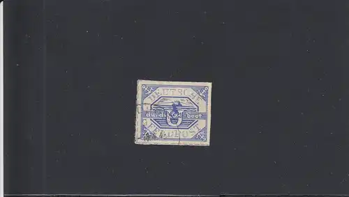 Feldpost: MiNr. 13 II a, Plattenfehler, gestempelt 18.4.1945, BPP Attest