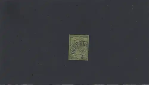 Oldenburg: MiNr. 5, gestempelt, repariert, geprüft