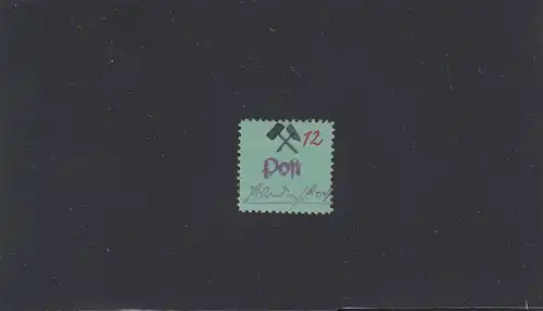 Lokalausgabe: Großräschen, MiNr. V31, postfrisch, BPP Attest