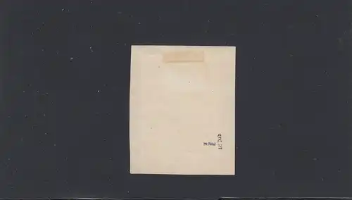 Région de Sarre: MiNr. 30, cachet Homburg sur le porte-monnaie, BPP Attest