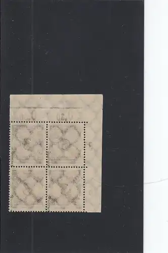 Reich allemand: MiNr. 99b, Eckrand Quaderblock, post-free.