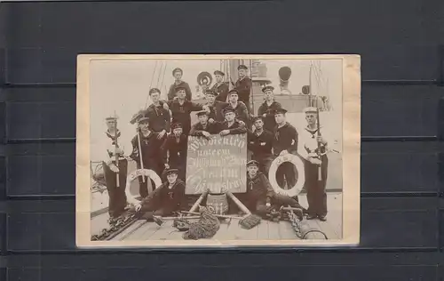 Chine 1908:Affaire globale card square dragon, Shangh-Hai - Germany, Gunboat SMS Iltis