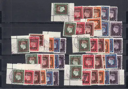 Guerre - Marques publicitaires - Jamaica, Bahma, ... Tamponné Min. 9-14 IV, a-h