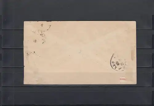 Cameroun 1889: Lettre à Wetzlar