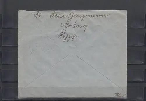 Reich allemand: Min° 86/87, marque de timbre de fret, 1920 par Coburg. BPP Attest