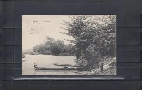 Togo 1894: Deutsche Seepost Line Hamburg-Westafrik XLV sur AK Kpandu