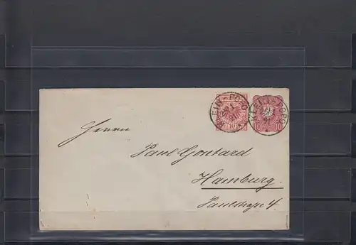 Togo 1891: GU à MiF Klein-Popo, rare preuve préalable, rares mix-francolat