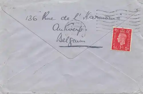 Australie: 1939: Aiur Mail Toorak to London